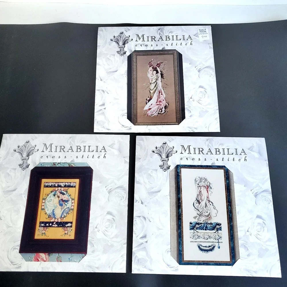 Mirabilia Nora Corbett ROSE CELEBRATION Cross Stitch Pattern Retired MD 23 17 14
